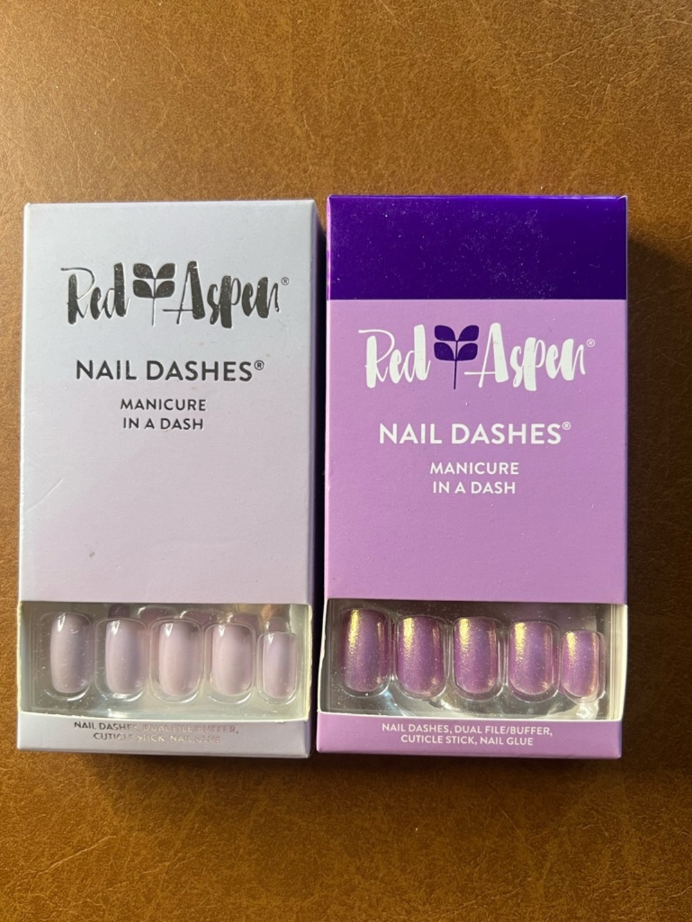 Red Aspen Nail Dashes bundle of two. Lily’s Lilacs & Hints of Lavender. NIB.